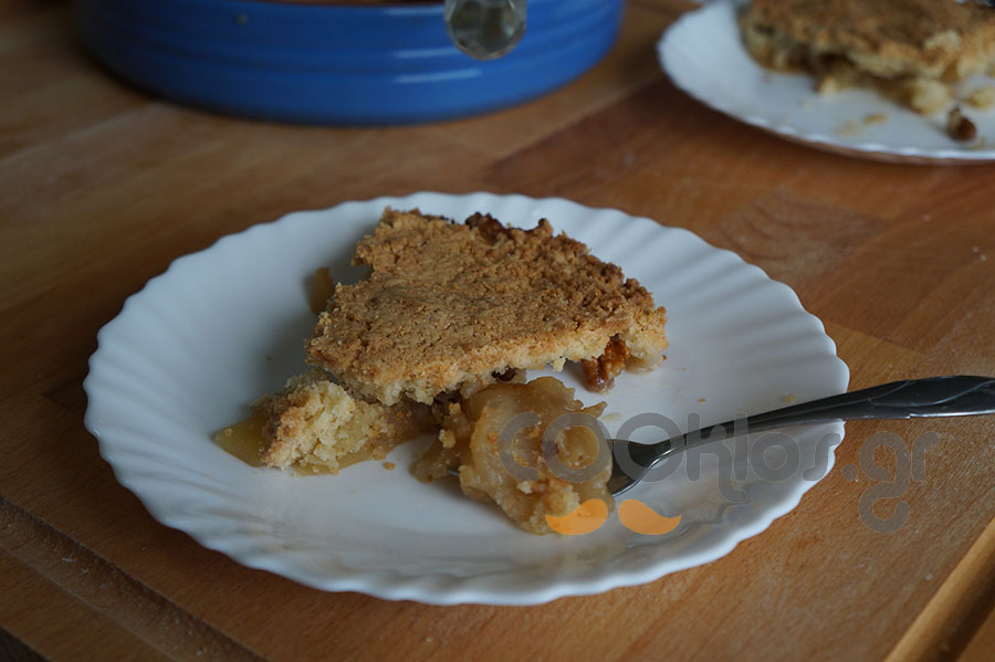 Κραμπλ μήλου (apple crumble)