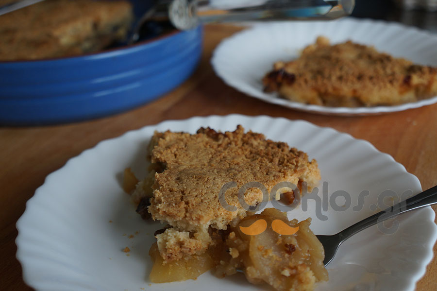 Κραμπλ μήλου (apple crumble)