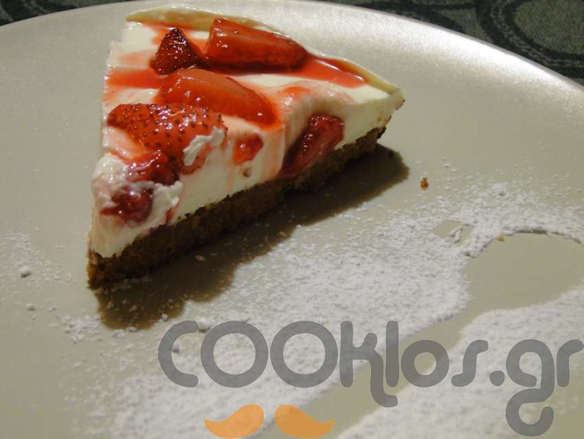 Cheesecake  με φράουλες