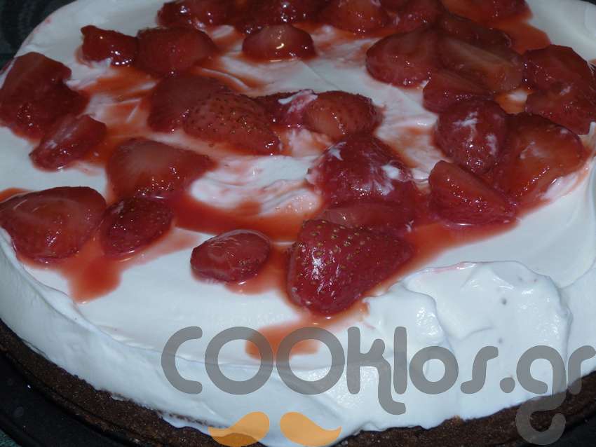 Cheesecake  με φράουλες
