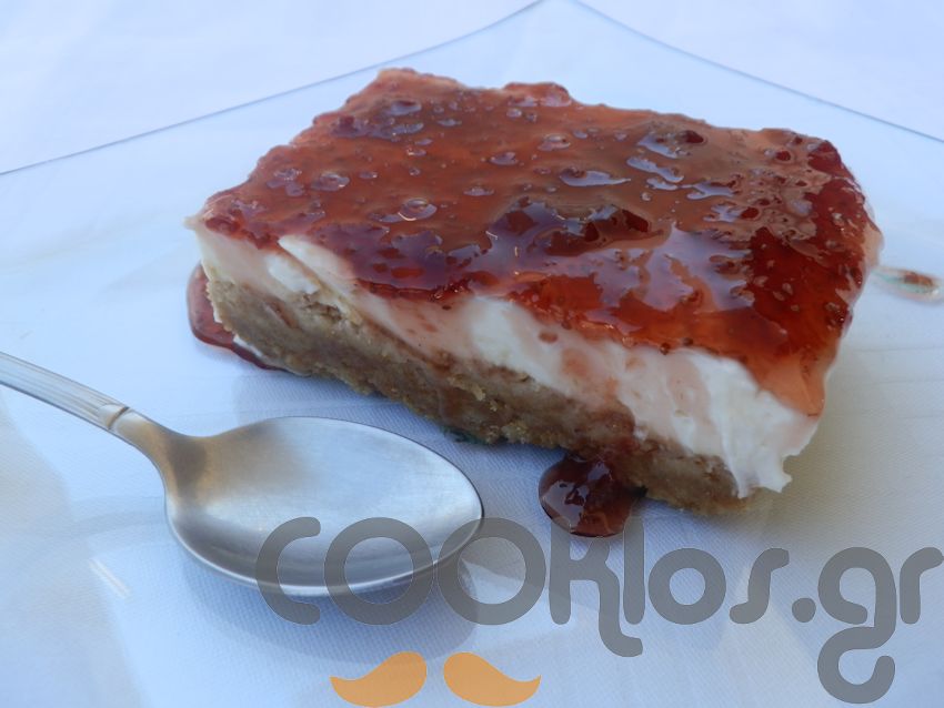 Cheesecake  με φράουλες