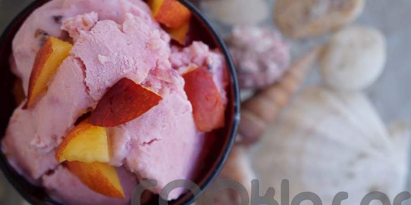 Frozen yogurt με φρέσκα φρούτα χωρίς παγωτομηχανή