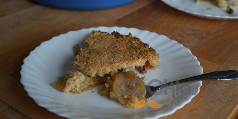 Κραμπλ μήλου (apple crumble)