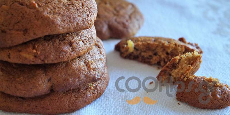 Soft cookies μήλου χωρίς ζάχαρη 