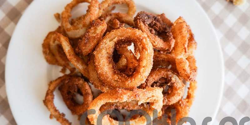 Δαχτυλίδια κρεμμυδιού τηγανητά (Onion rings)