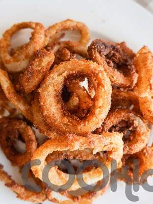 Δαχτυλίδια κρεμμυδιού τηγανητά (Onion rings)